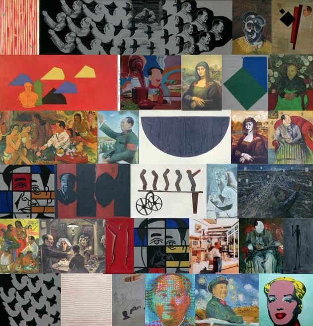 «A Packet Western Art History about Mao — серия „Foreign Mao“»