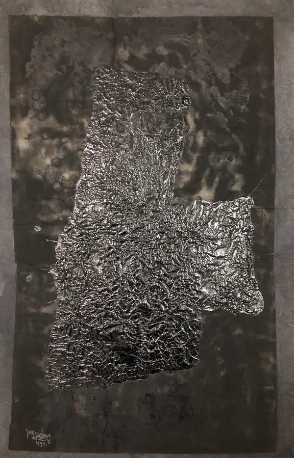 «One Hundred Layers Series of Ink 千层墨系列», 1991