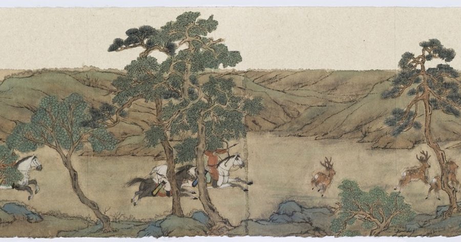 «Pursuing a Deer 逐鹿圖», 2015