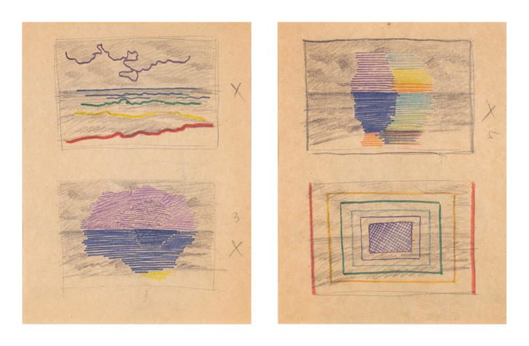 Серия эскизов к «Вариантам», 1978