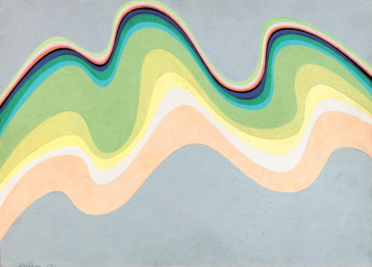 Волна в серо-магнитном поле, 1961