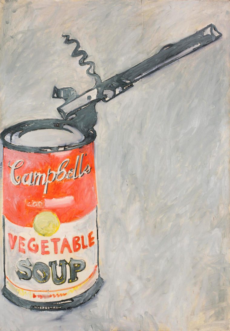 Энди Уорхол. Campbells soup из серии «Картины для музея», 1990