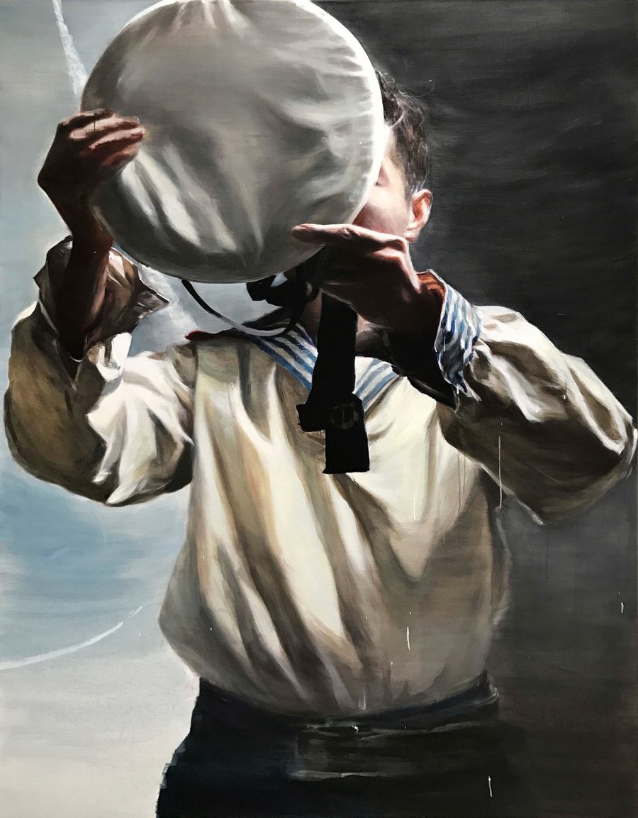 The Cap Donning Man, 2018