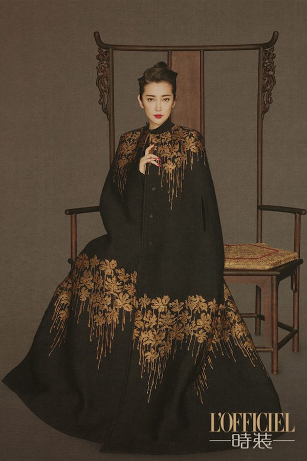 Ли Бинбин, съёмка для L'Officiel