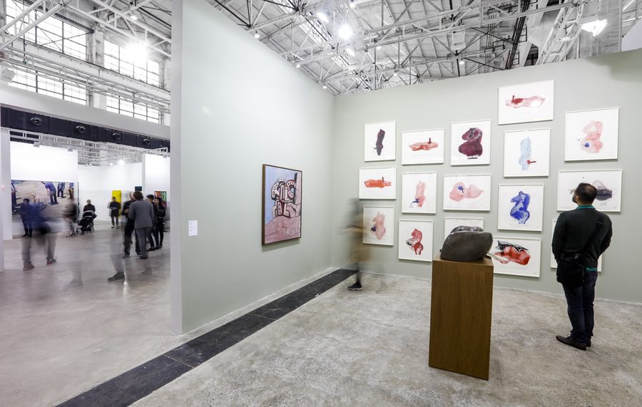 Экспозиция галереи Hauser & Wirth, 2016
