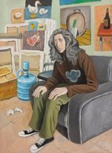«Xingjie and Still Life Painting», 2014