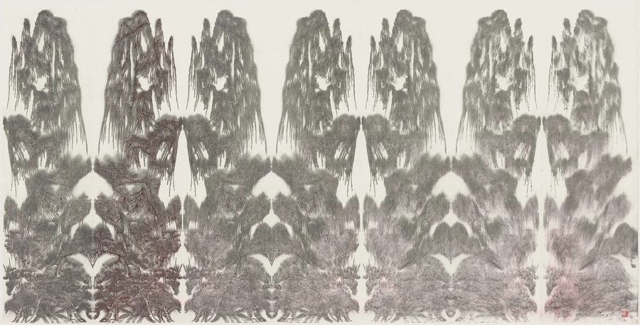 Transmission XV (with Hung Hoi) 传移摹写之十五 (熊海合作), 2017